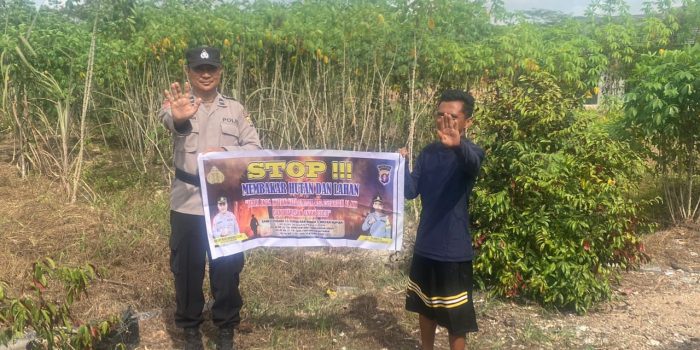 FOTO 11 - STOP BAKAR LAHAN SEMBULUH