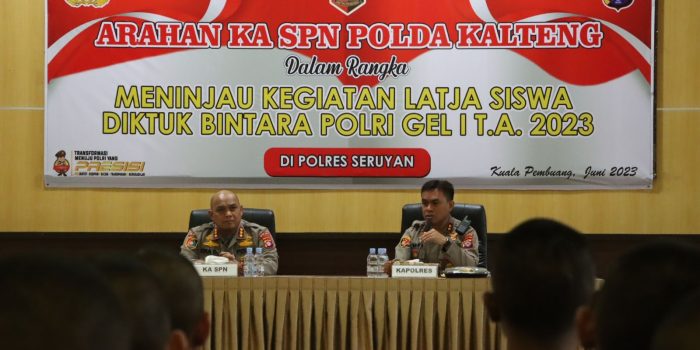 FOTO 6 - KEPALA SPN BERI ARAHAN