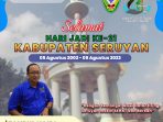 HUT Seruyan oleh Redaksi