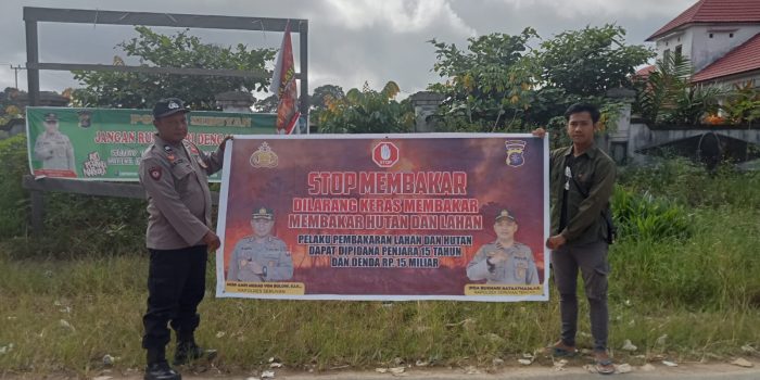 FOTO 8 - SOSIALISASI KARHUTLA