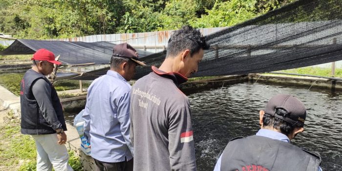 kUNJUNGAN KE KOLAM BUDIDAYA