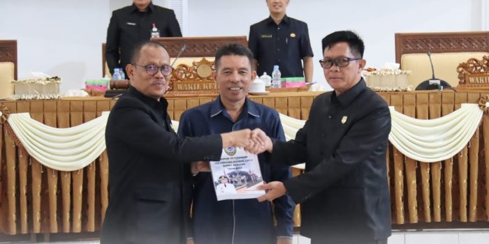 LKPJ di serahkan